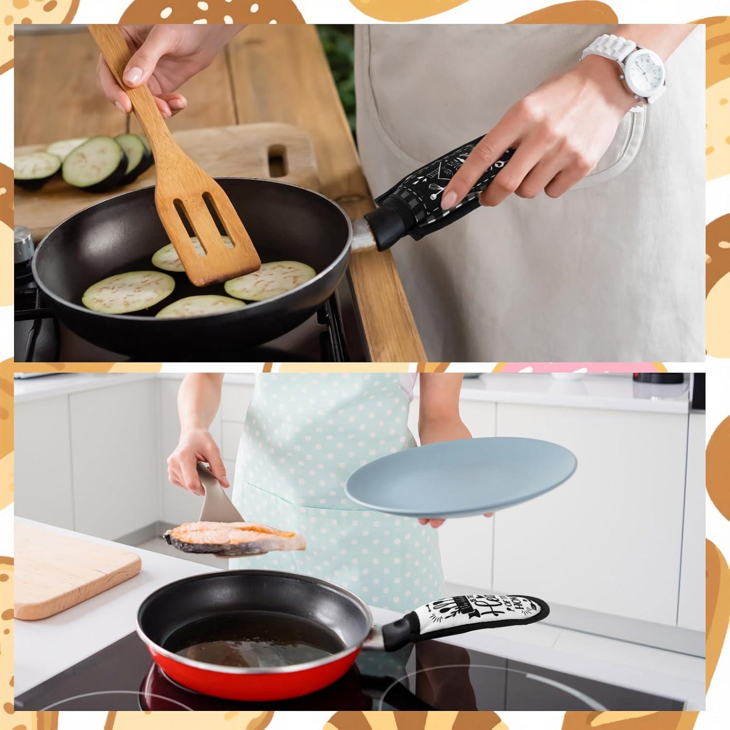 Fundas de Mango de Sartén de Hierro Fundido Patelai - 8 Piezas