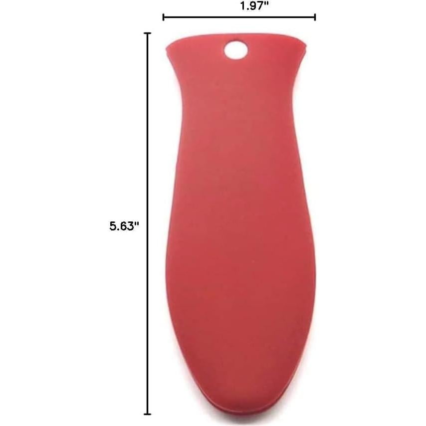 Funda de Silicona Resistente al Calor Zhuluck 14cm Roja