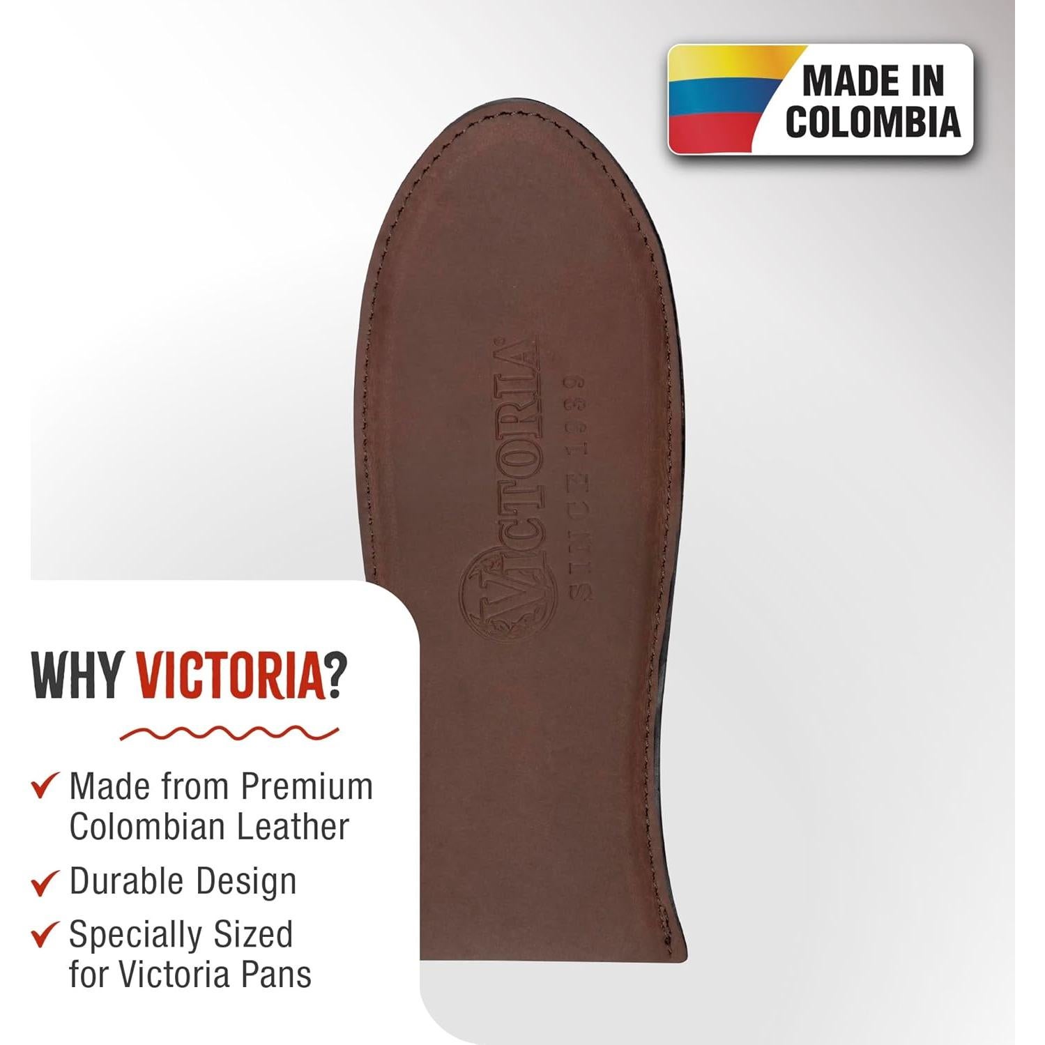 Soporte de Mango de Cuero Victoria para Sartenes 25-33 cm