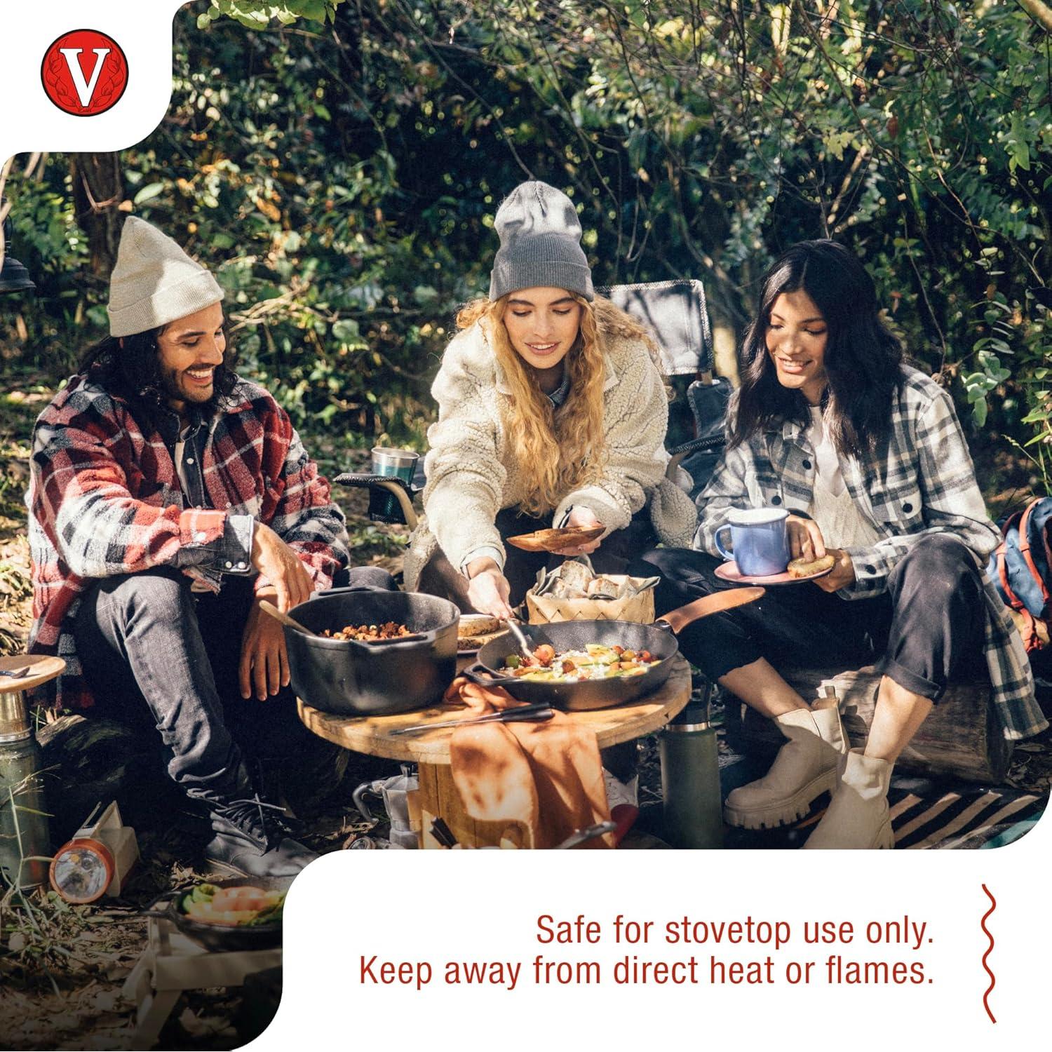 Soporte de Mango de Cuero Victoria para Sartenes 25-33 cm