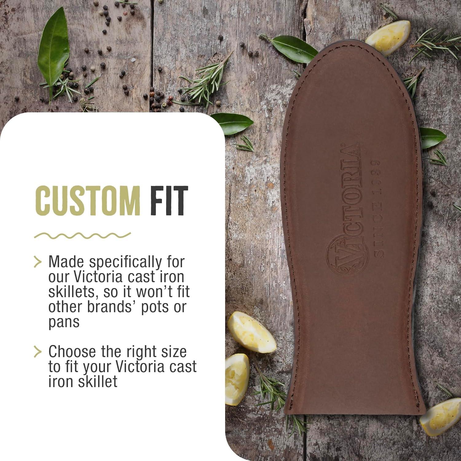 Soporte de Mango de Cuero Victoria para Sartenes 25-33 cm