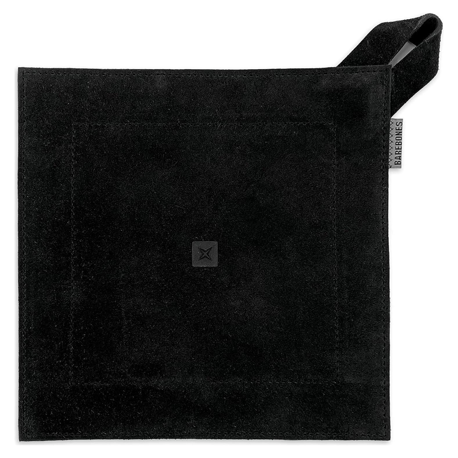 Almohadilla Térmica Barebones - Soporte de Olla Cuero Negro