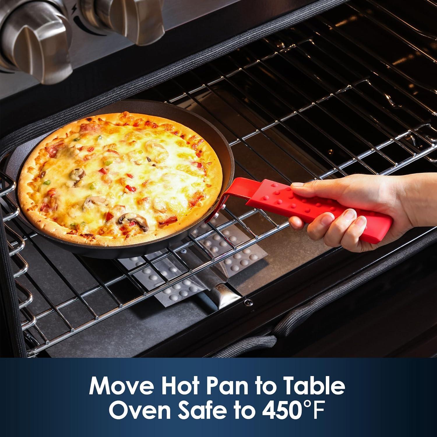 Funda de Mango de Silicona SENSARTE Rojo Antideslizante