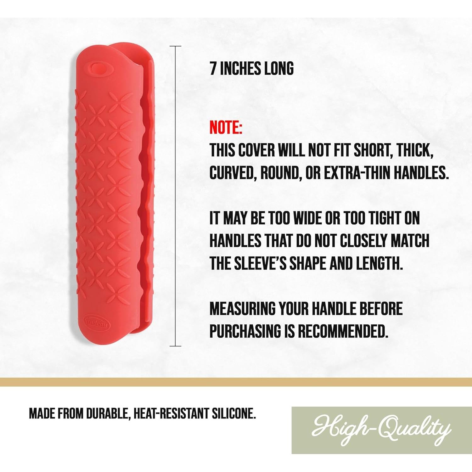 Agarradera de Silicona Trudeau Stay Cool 17.78 cm Resistente al Calor