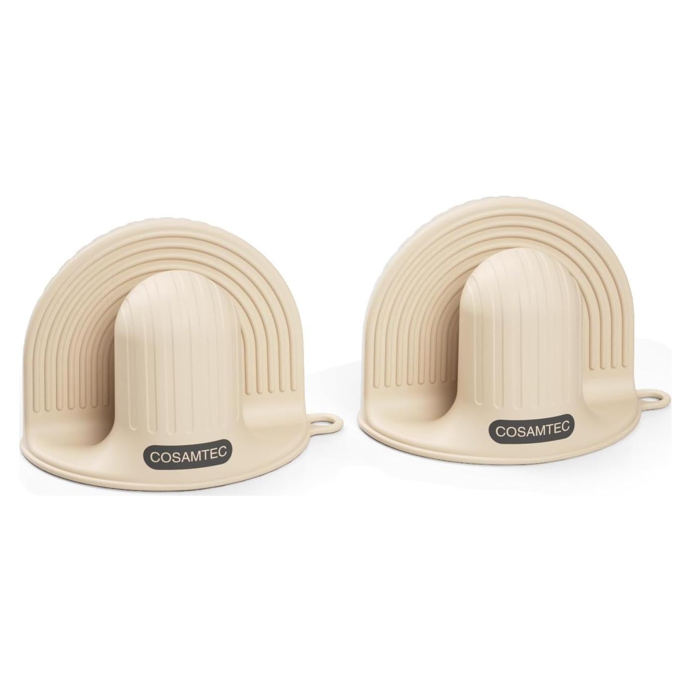 Guantes de Horno de Silicona Cosamtec Set de 2 Antideslizantes