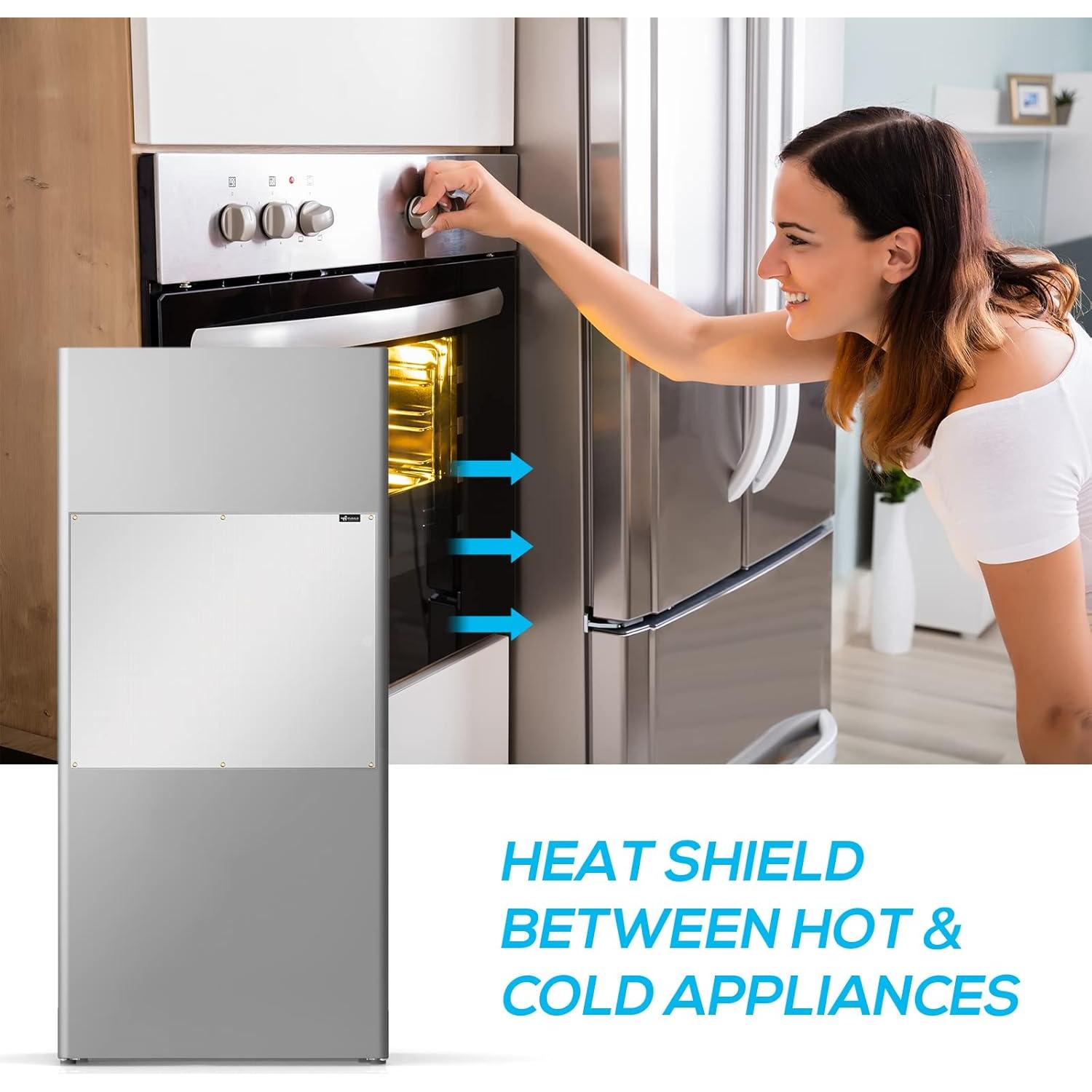 Escudo Térmico de Aluminio FLASLD para Barandilla 50.8x76.2 cm