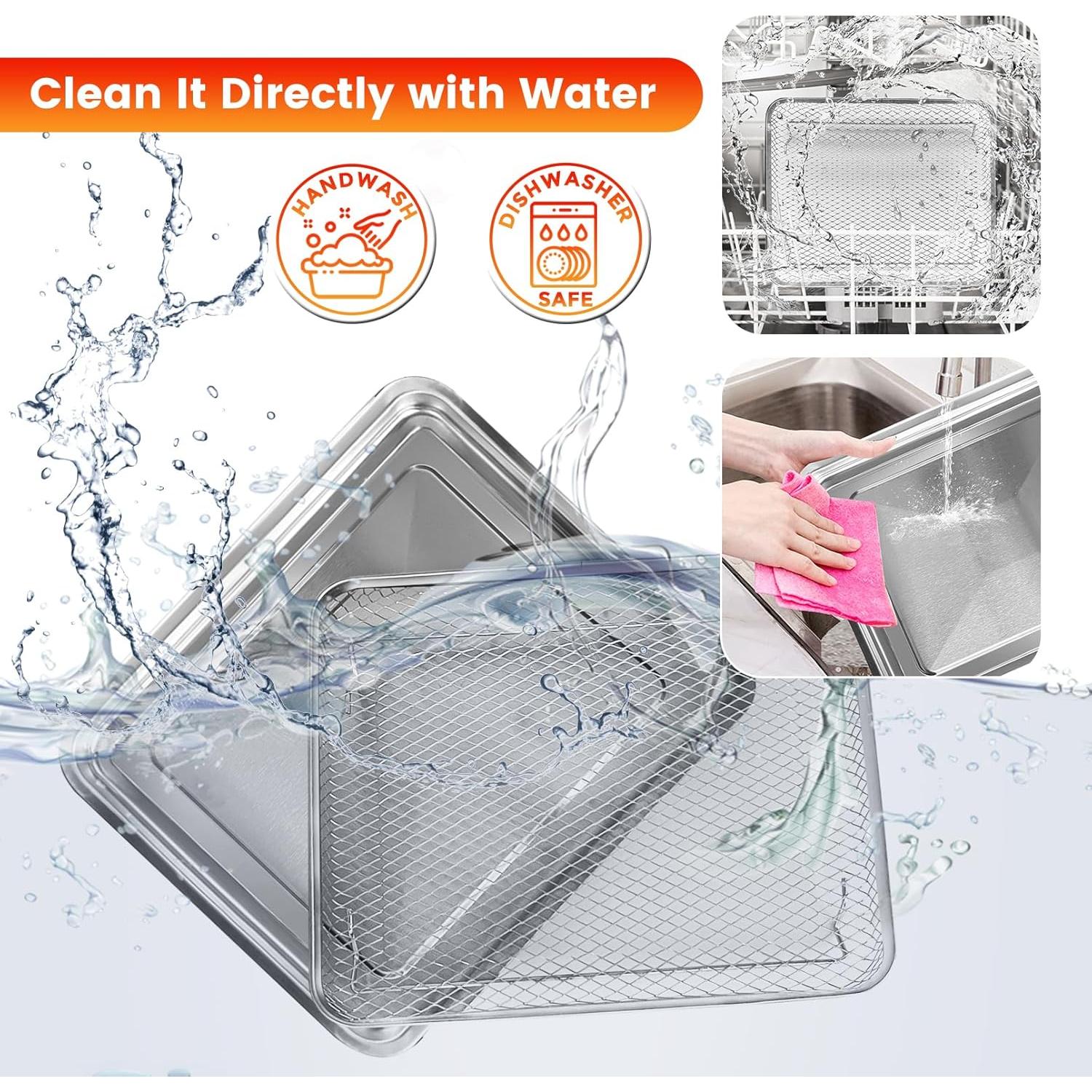 Bandeja de Reemplazo Cuisinart TOA-28 para Freidora de Aire 28.7x24.6cm