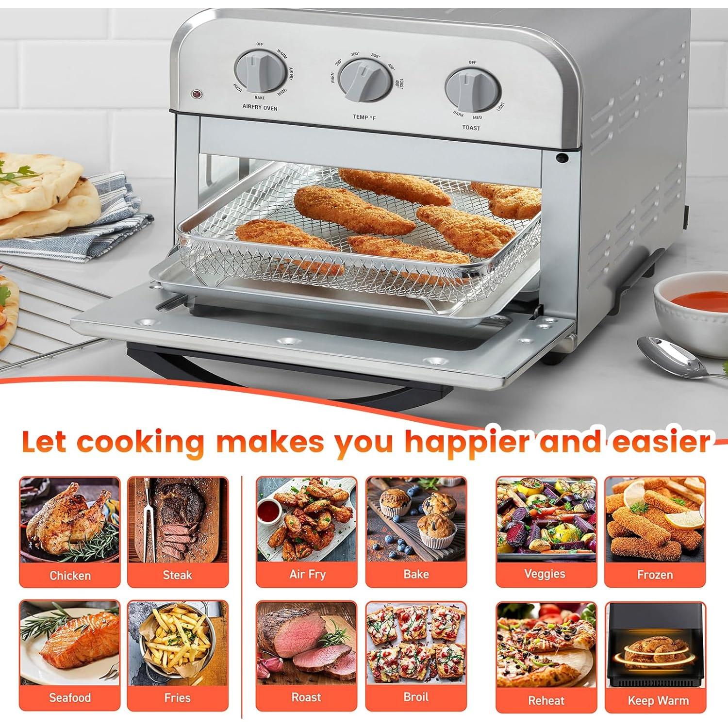 Bandeja de Reemplazo Cuisinart TOA-28 para Freidora de Aire 28.7x24.6cm