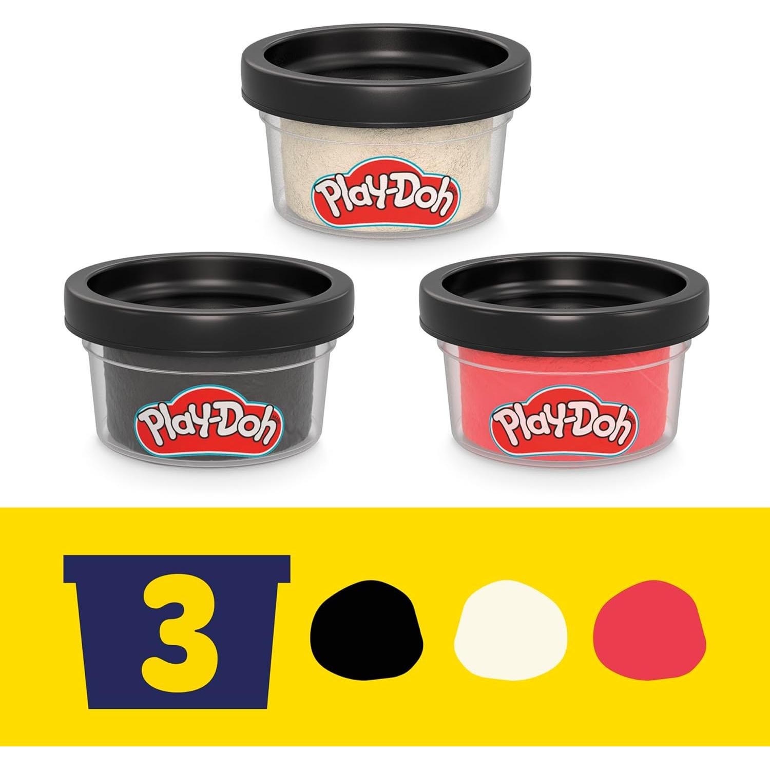 Play-Doh Capitán América Moto-Cortador con Figura y Accesorios