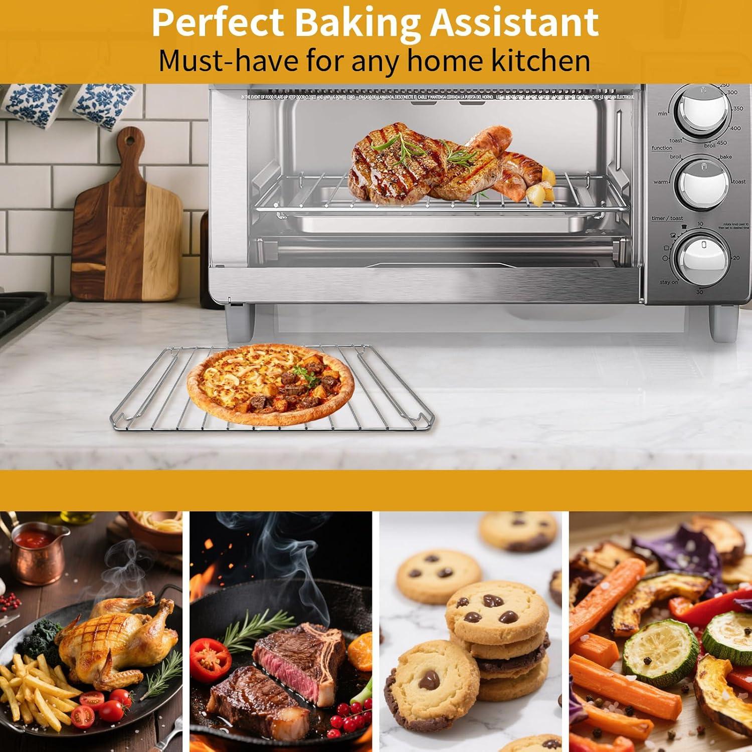 Rejilla de Horno Tostador BLACK+DECKER 16.5x11.5 cm Acero Inoxidable