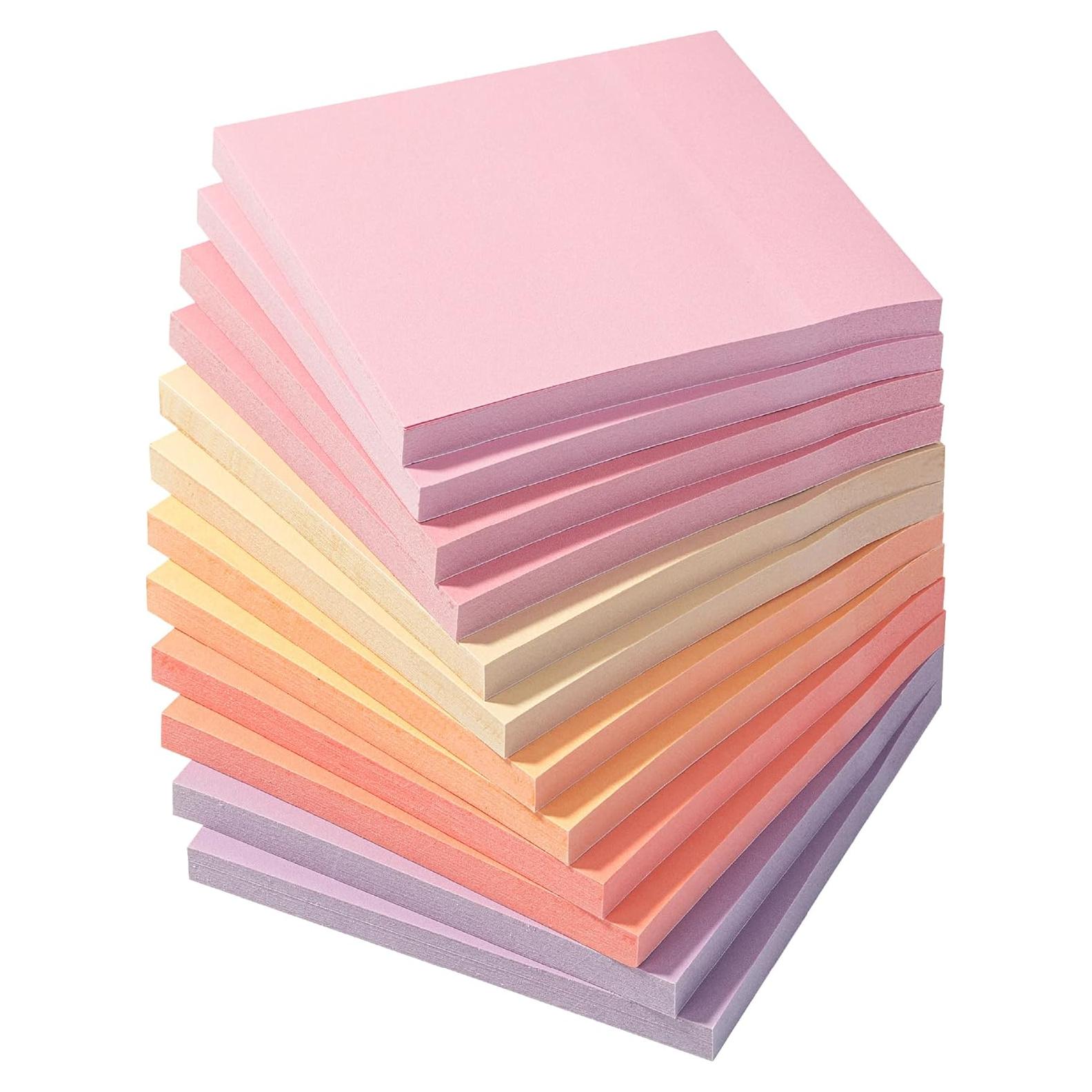 Notas Adhesivas Coloridas Mr. Pen 7.62x7.62cm 600 Hojas