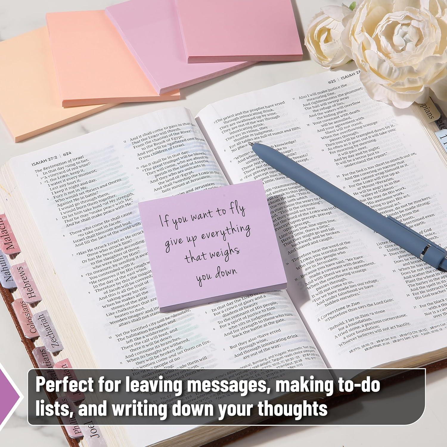 Notas Adhesivas Coloridas Mr. Pen 7.62x7.62cm 600 Hojas