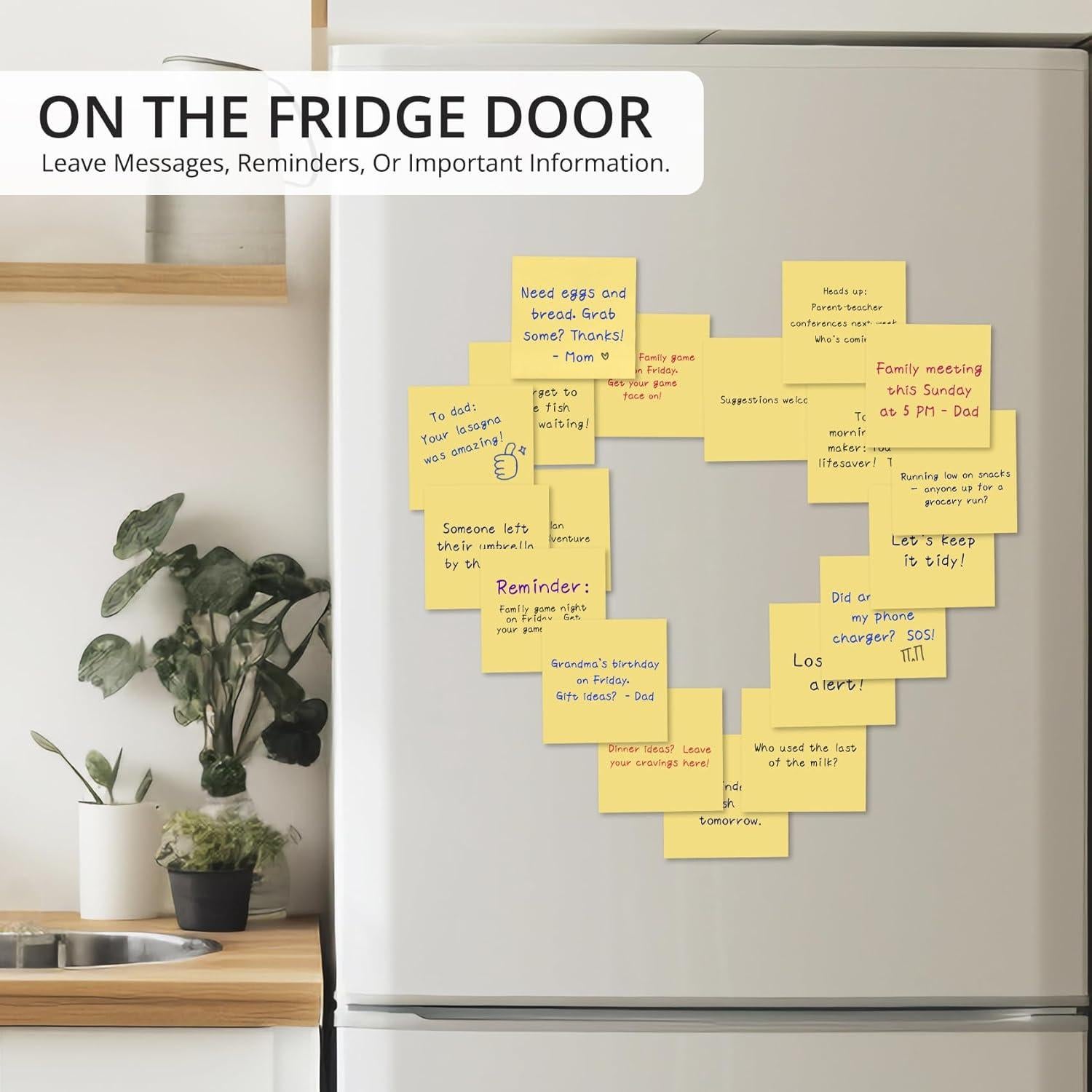 Notas Adhesivas Taja Amarillo Pastel 7.62x7.62 cm - Paquete 36
