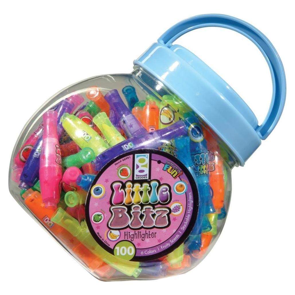 Marcadores Fluorescentes Aromatizados Raymond Geddes 100 Pzas