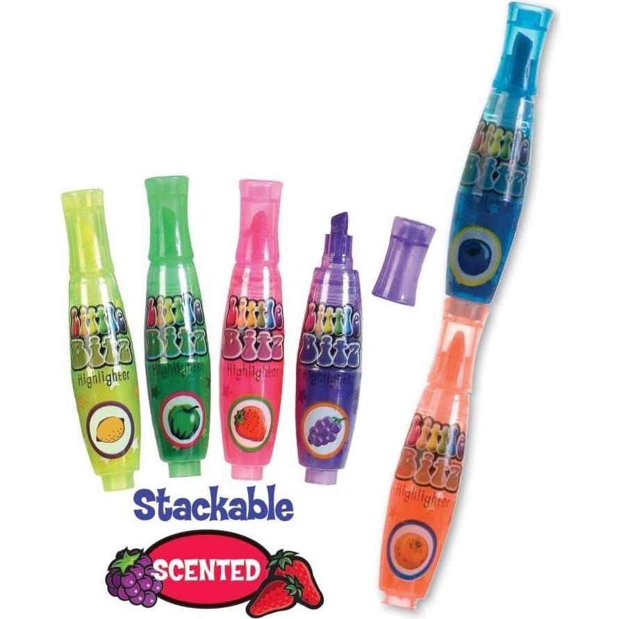 Marcadores Fluorescentes Aromatizados Raymond Geddes 100 Pzas