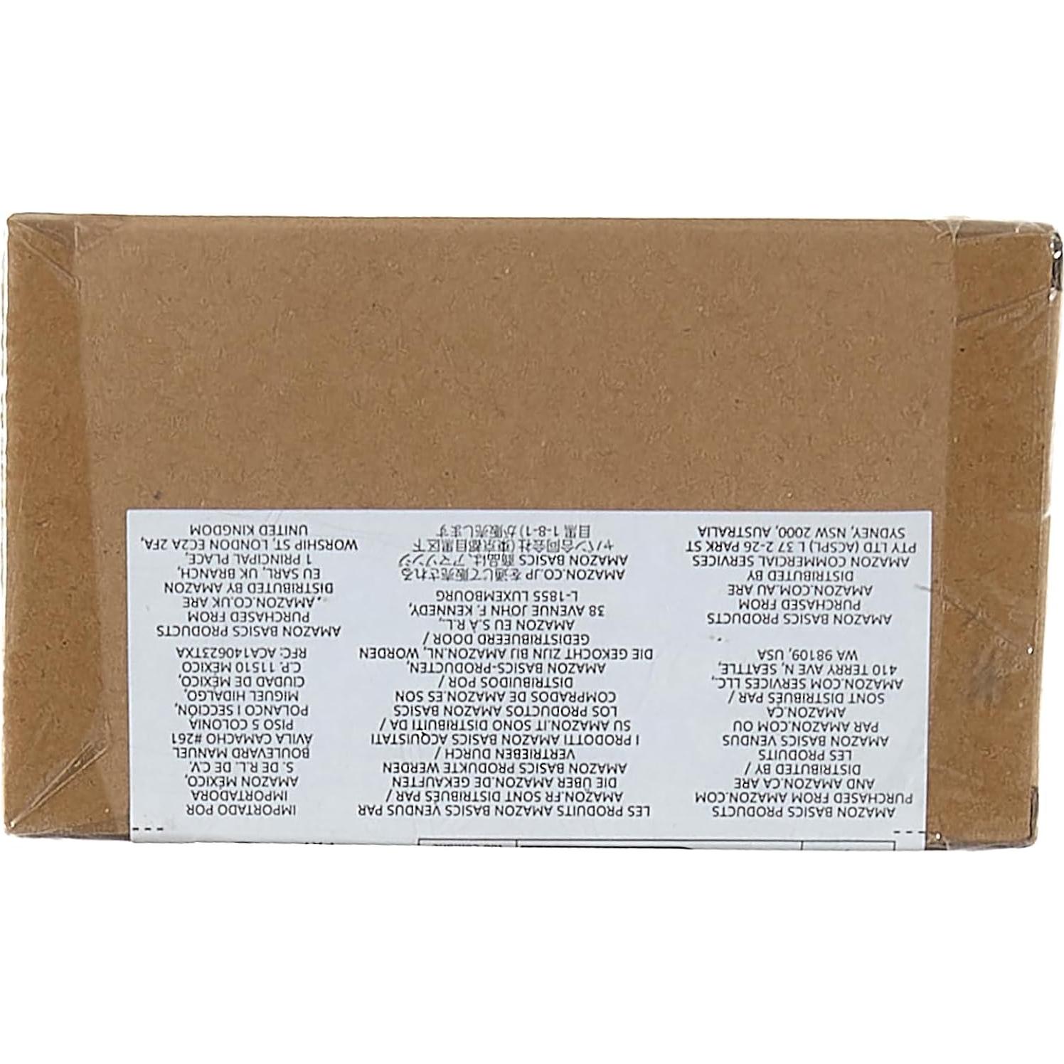 Marcadores Fluorescentes Amazon Basics, Punta Cincel, 12 Colores