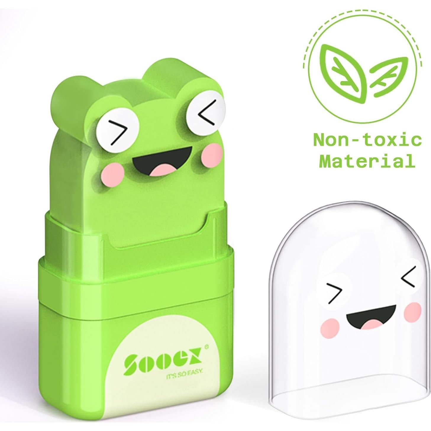 Gomas de Borrar Sooez Paquete de 12 con Rodillo Animal