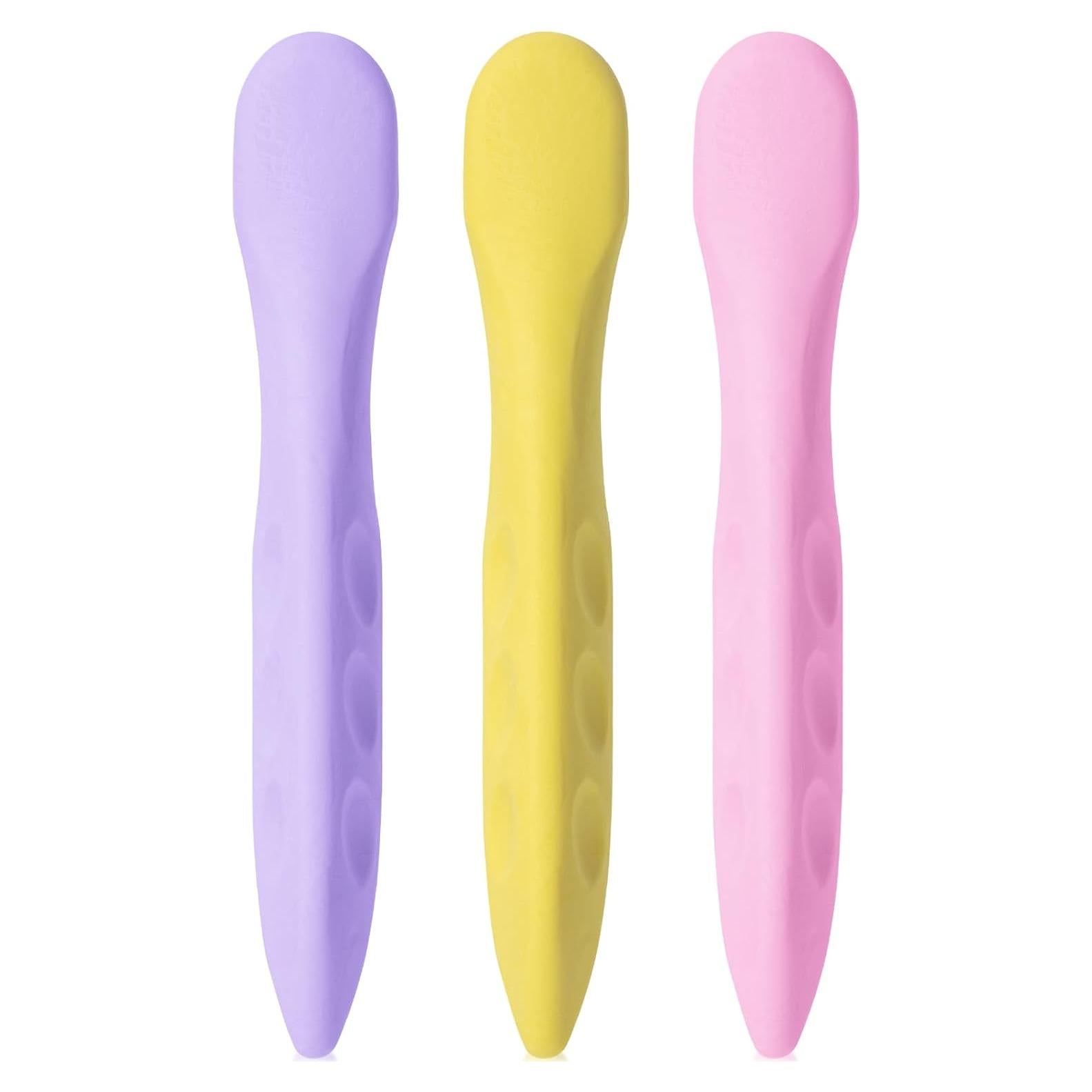 Gomas de Borrar Mr. Pen en Forma de Bolígrafo - Paquete de 3 Colores Pastel