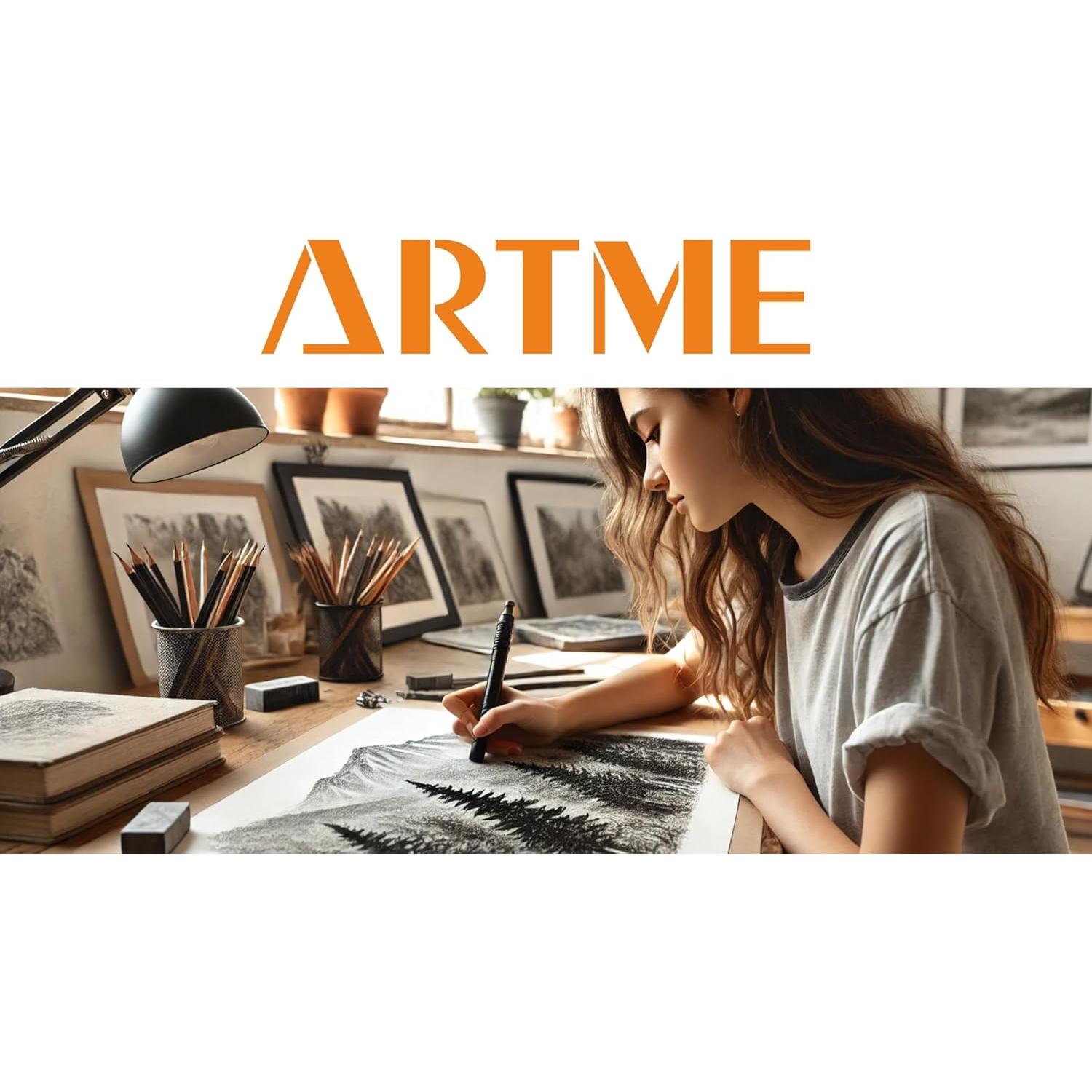 Borrador Eléctrico Artme con 22 Recambios - 16.5cm