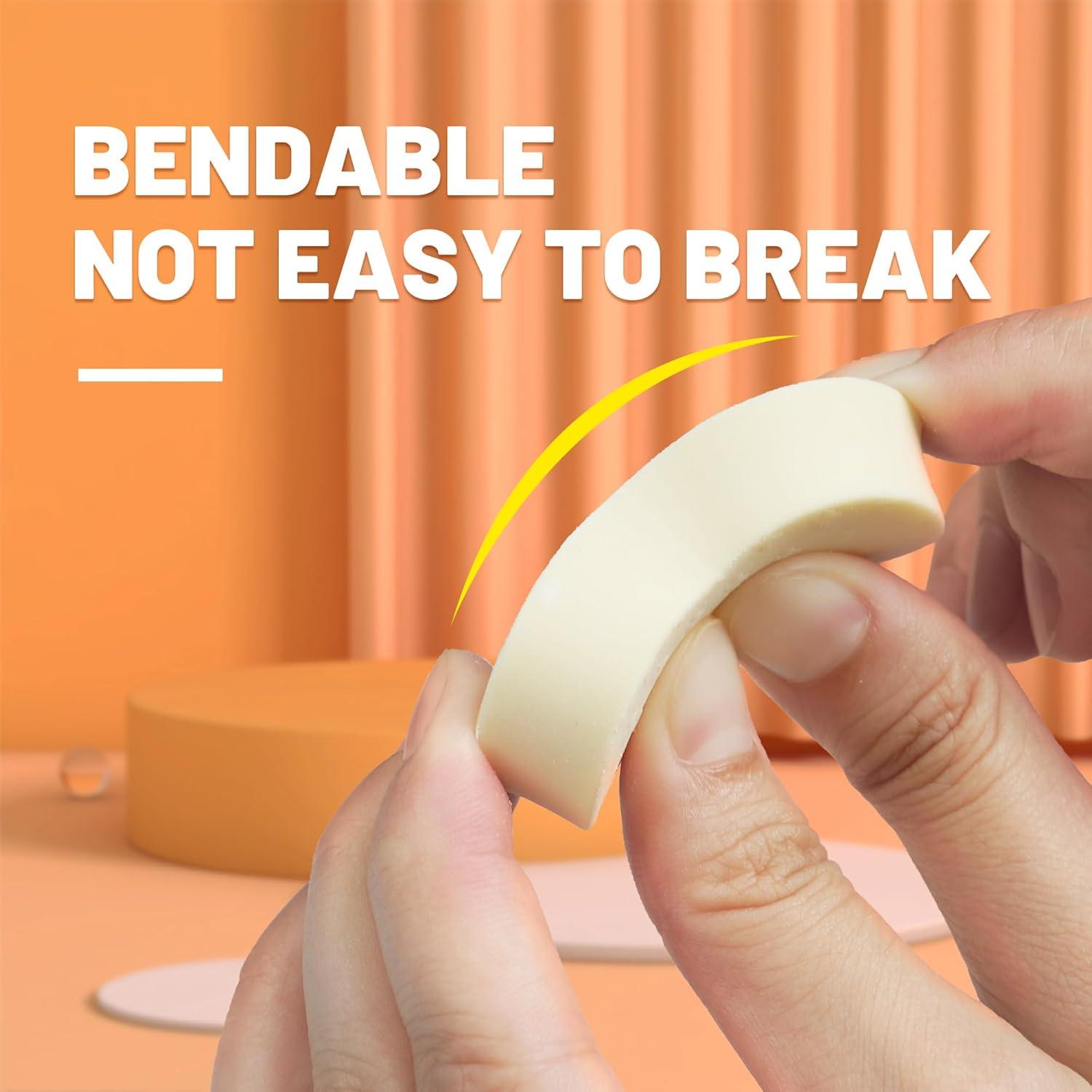 Borradores de Goma Yplus en Forma de Maní - 6 Pcs Sin Residuos