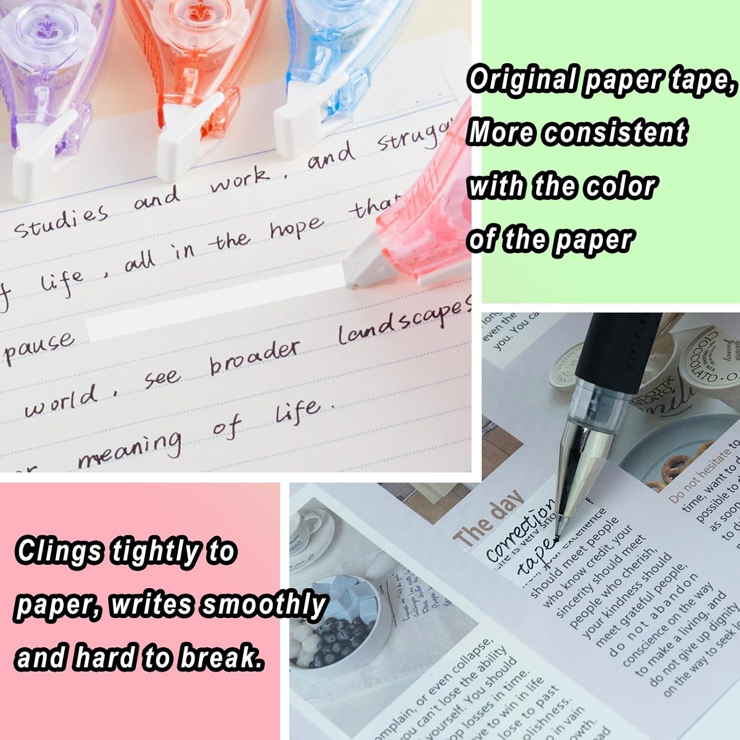 Cinta Correctora Blanca Jovanssen 6 Unidades 4 Metros