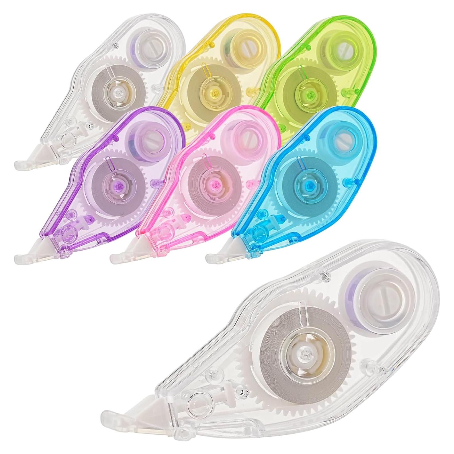 Cinta Correctora CUXFLS 6 Piezas 19.7m Blanca Secado Rápido