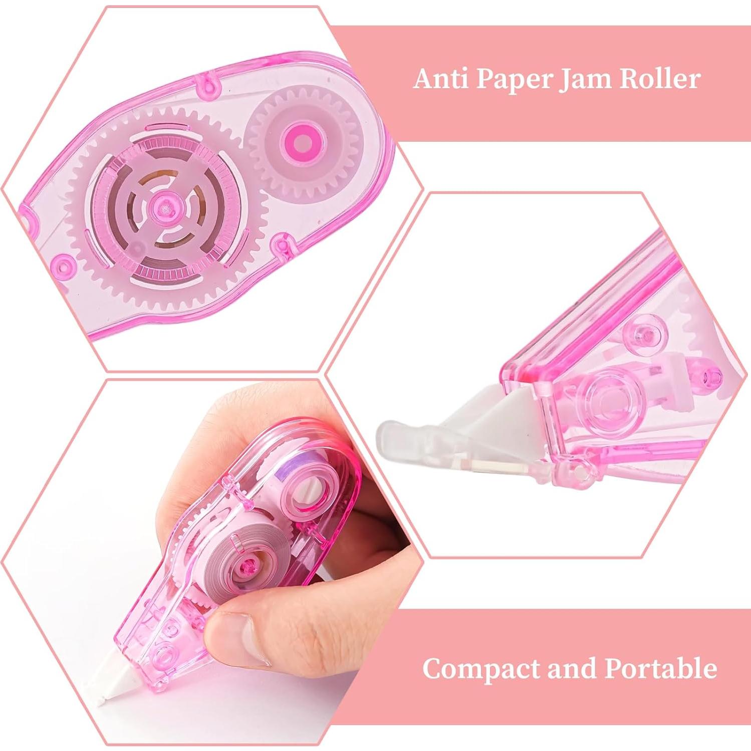 Cinta Correctora CUXFLS 6 Piezas 19.7m Blanca Secado Rápido