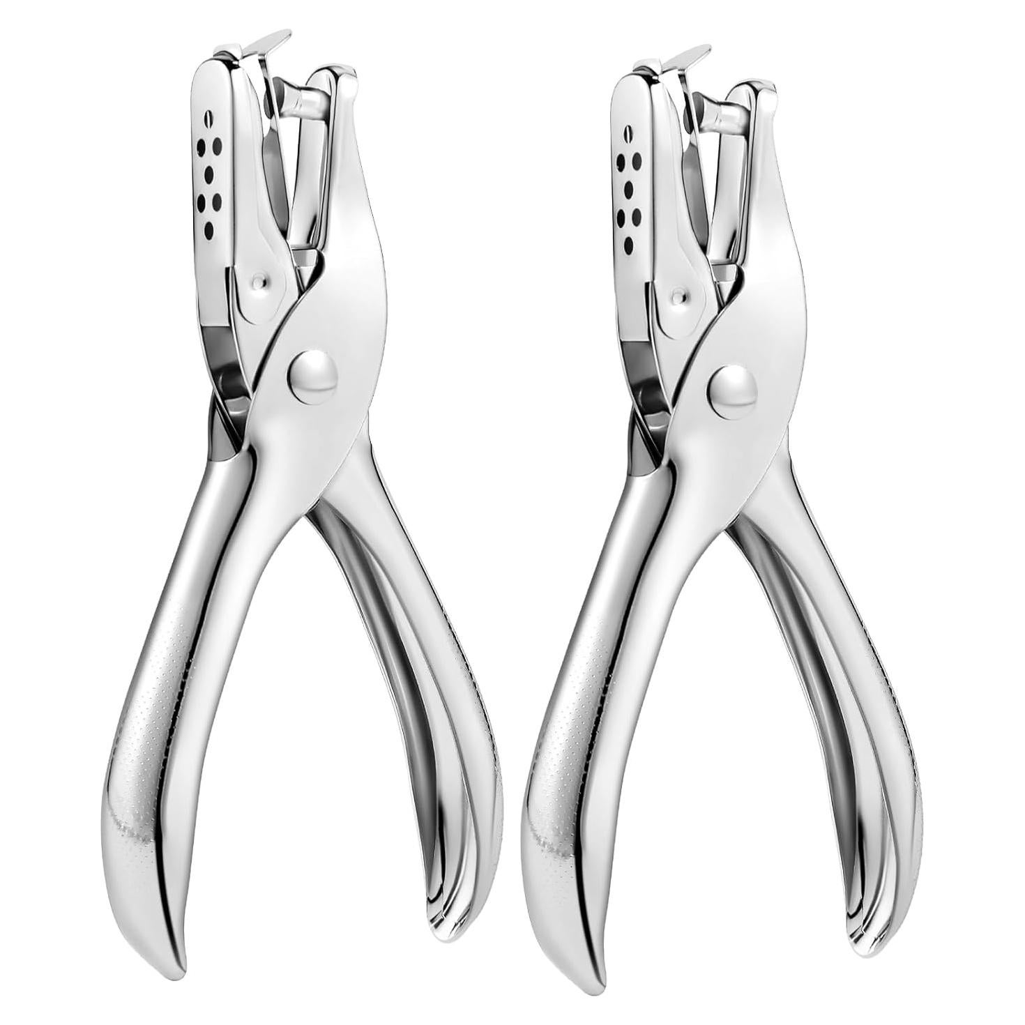 Perforadora de Agujeros YUIOASE 1/4" para 8 Hojas - 2 Pcs