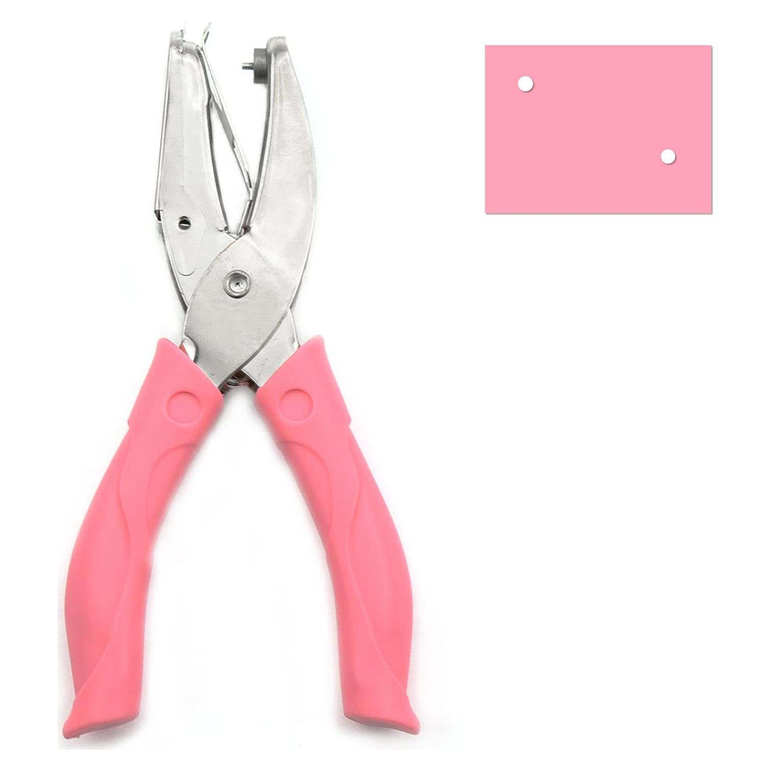 Perforadora de Papel IZTOSS Manual 1 Agujero Rosa 1.52 mm