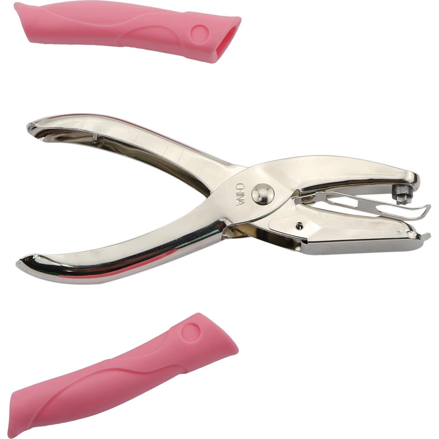 Perforadora de Papel IZTOSS Manual 1 Agujero Rosa 1.52 mm