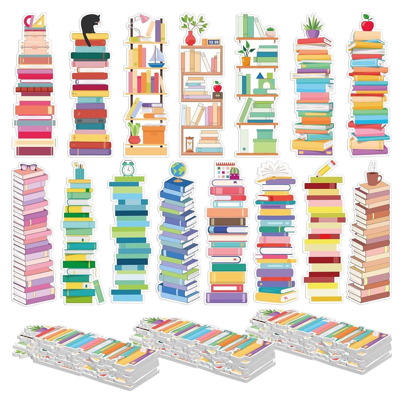 150 Marcadores de Libros Doble Cara Kolldenn 16x5 cm Multicolor