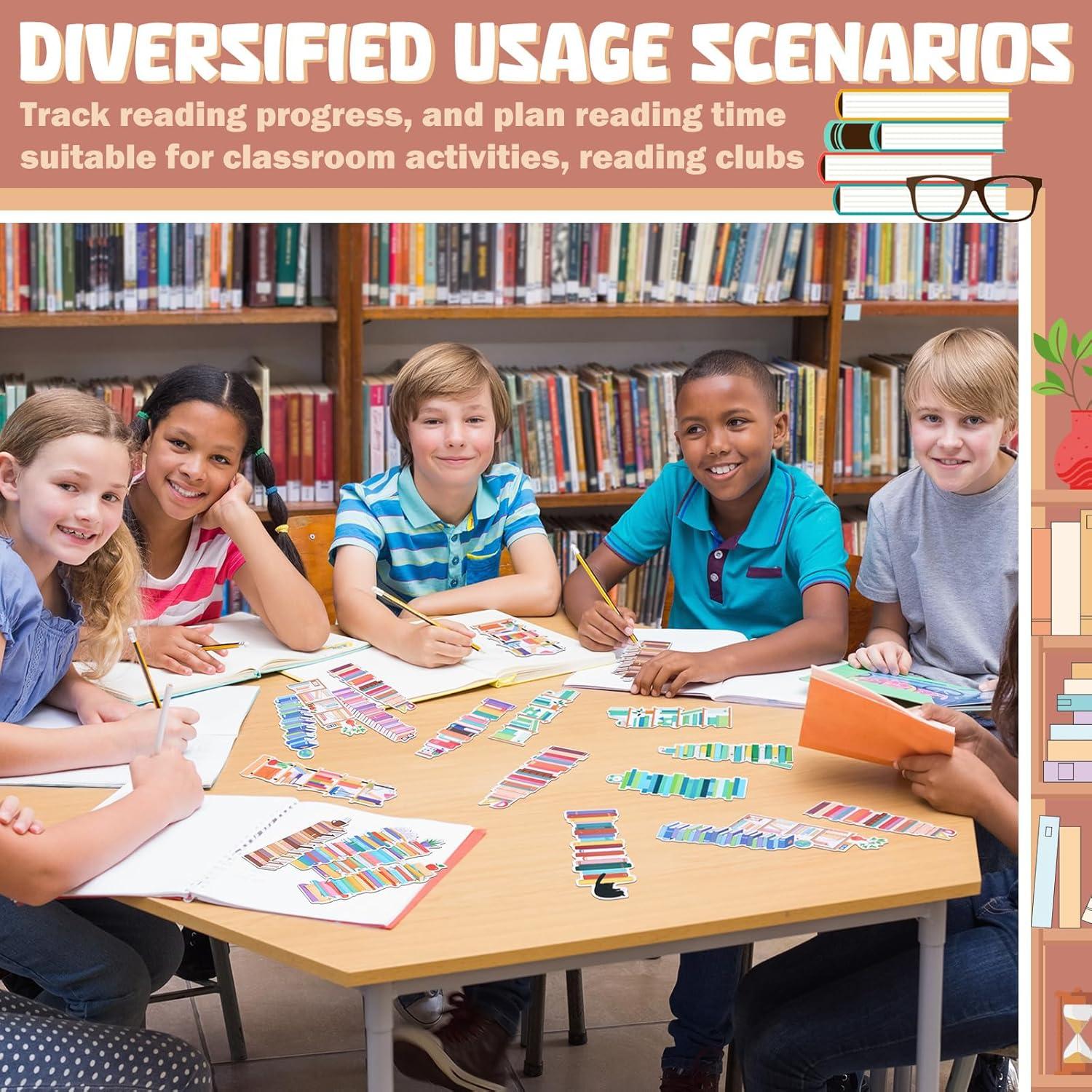 150 Marcadores de Libros Doble Cara Kolldenn 16x5 cm Multicolor