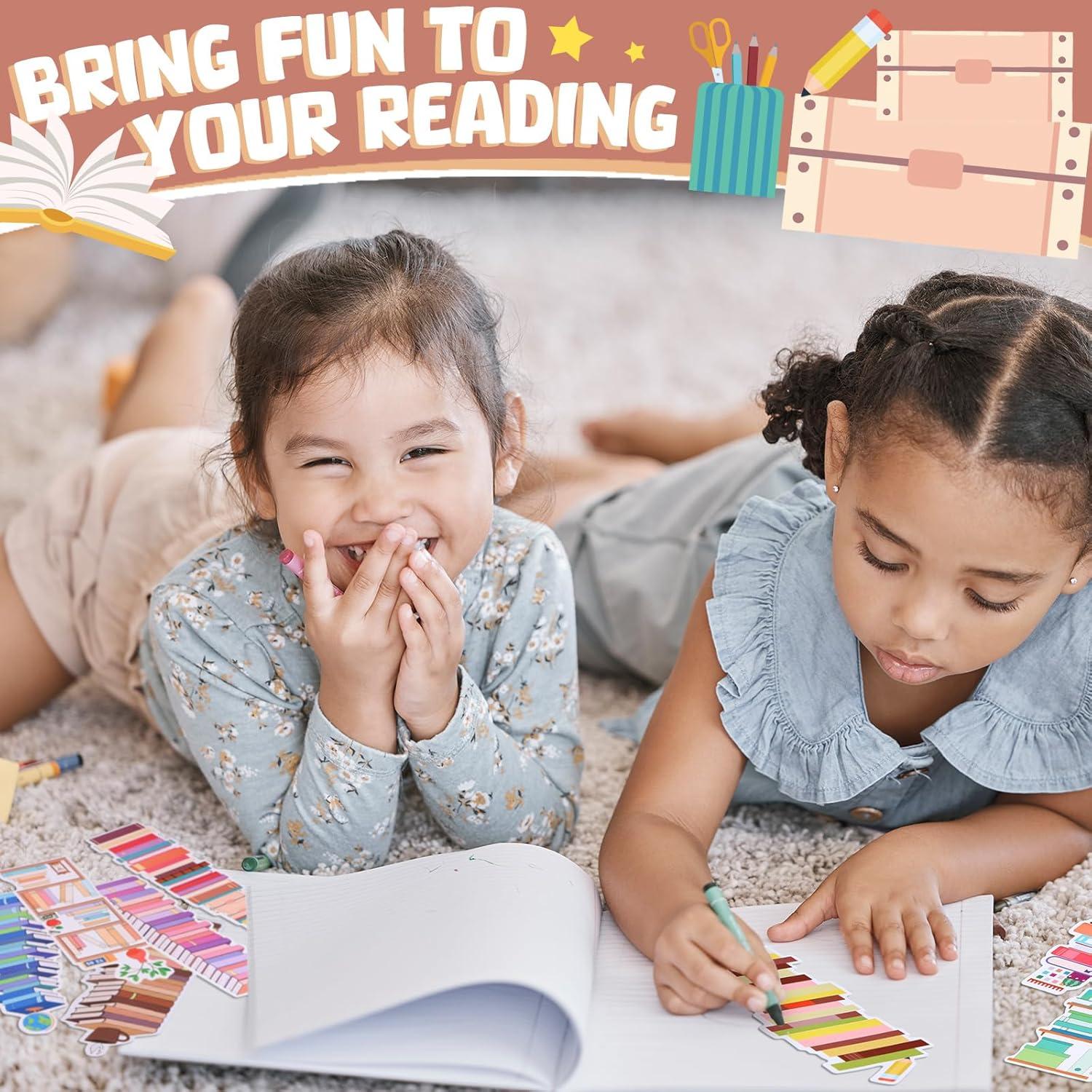 150 Marcadores de Libros Doble Cara Kolldenn 16x5 cm Multicolor