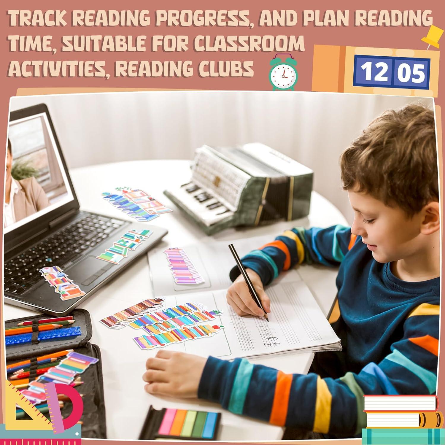 150 Marcadores de Libros Doble Cara Kolldenn 16x5 cm Multicolor