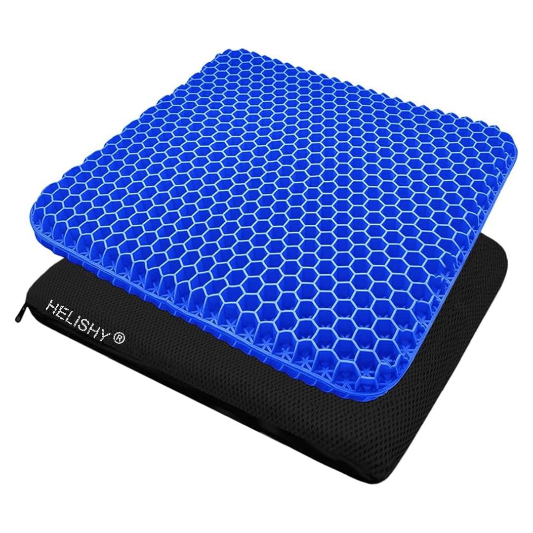 Cojín de Gel Helishy Rectangular 40x35cm Antideslizante