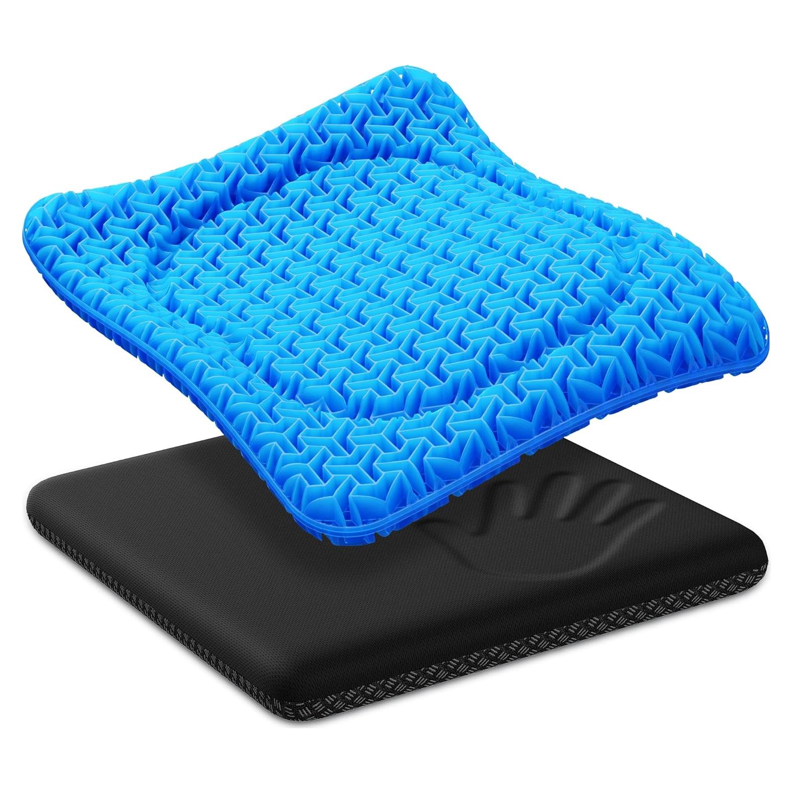 Cojín de Gel MZYENU para Silla y Coche, Alivio de Espalda