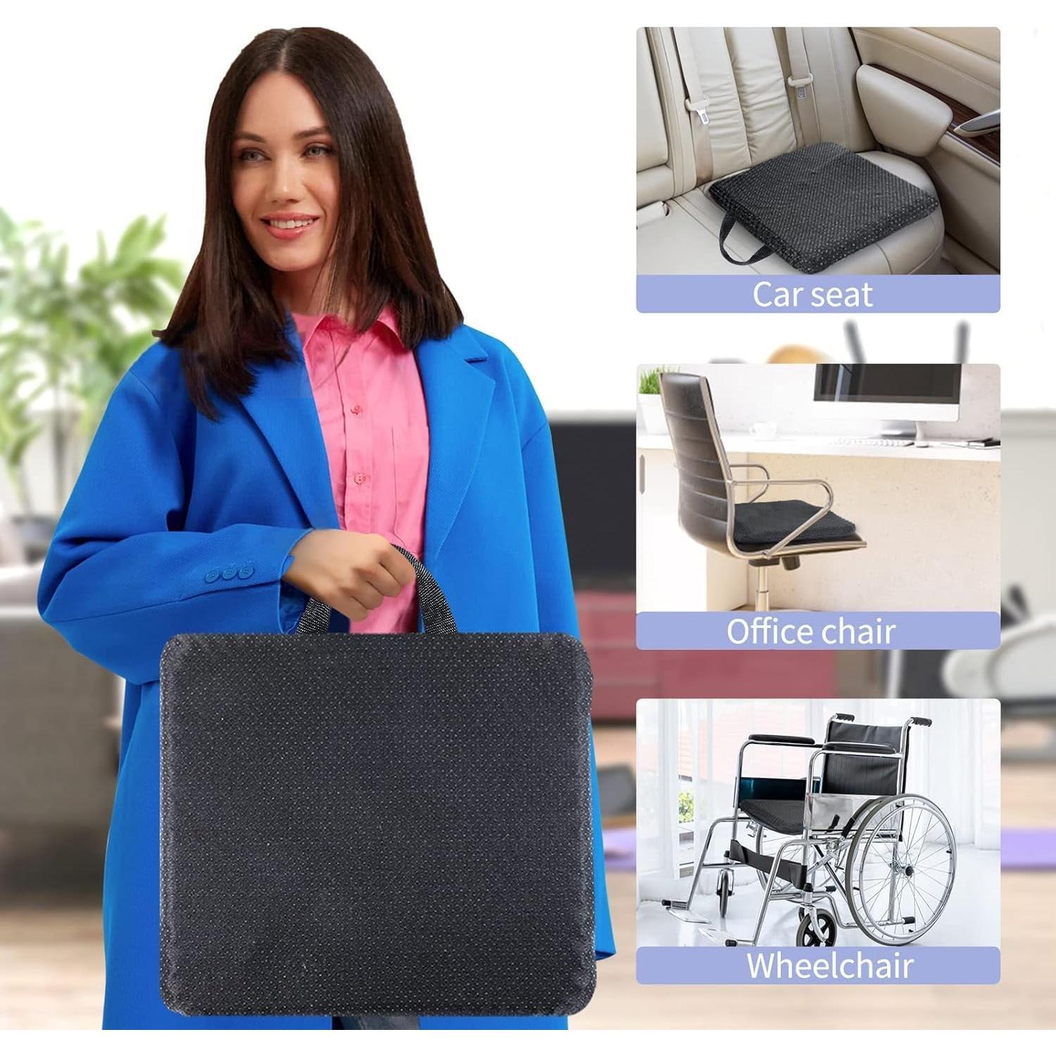 Cojín de Gel Fzitiy para Asiento 43x39cm Antideslizante