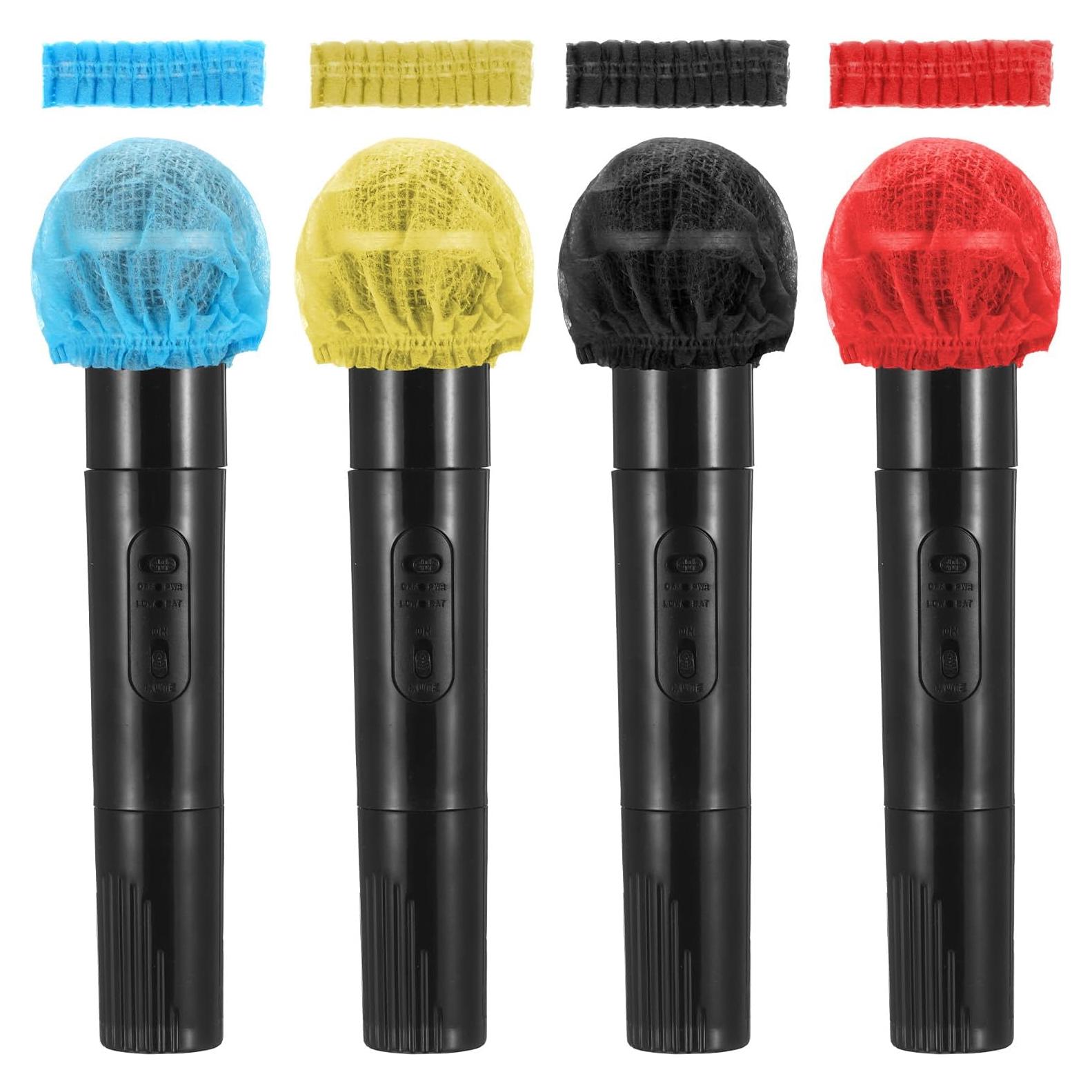 400 Fundas Desechables para Micrófono Tela No Tejida - Higiene