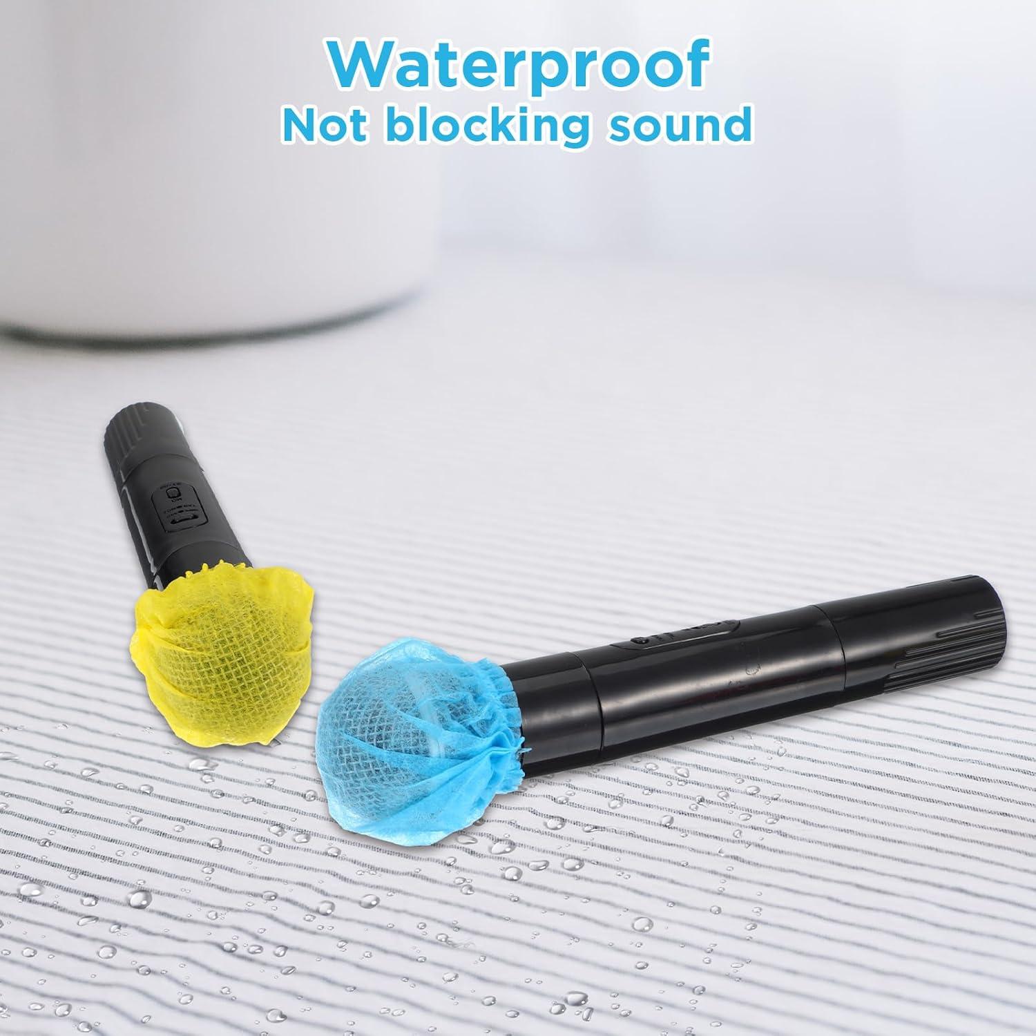 400 Fundas Desechables para Micrófono Tela No Tejida - Higiene