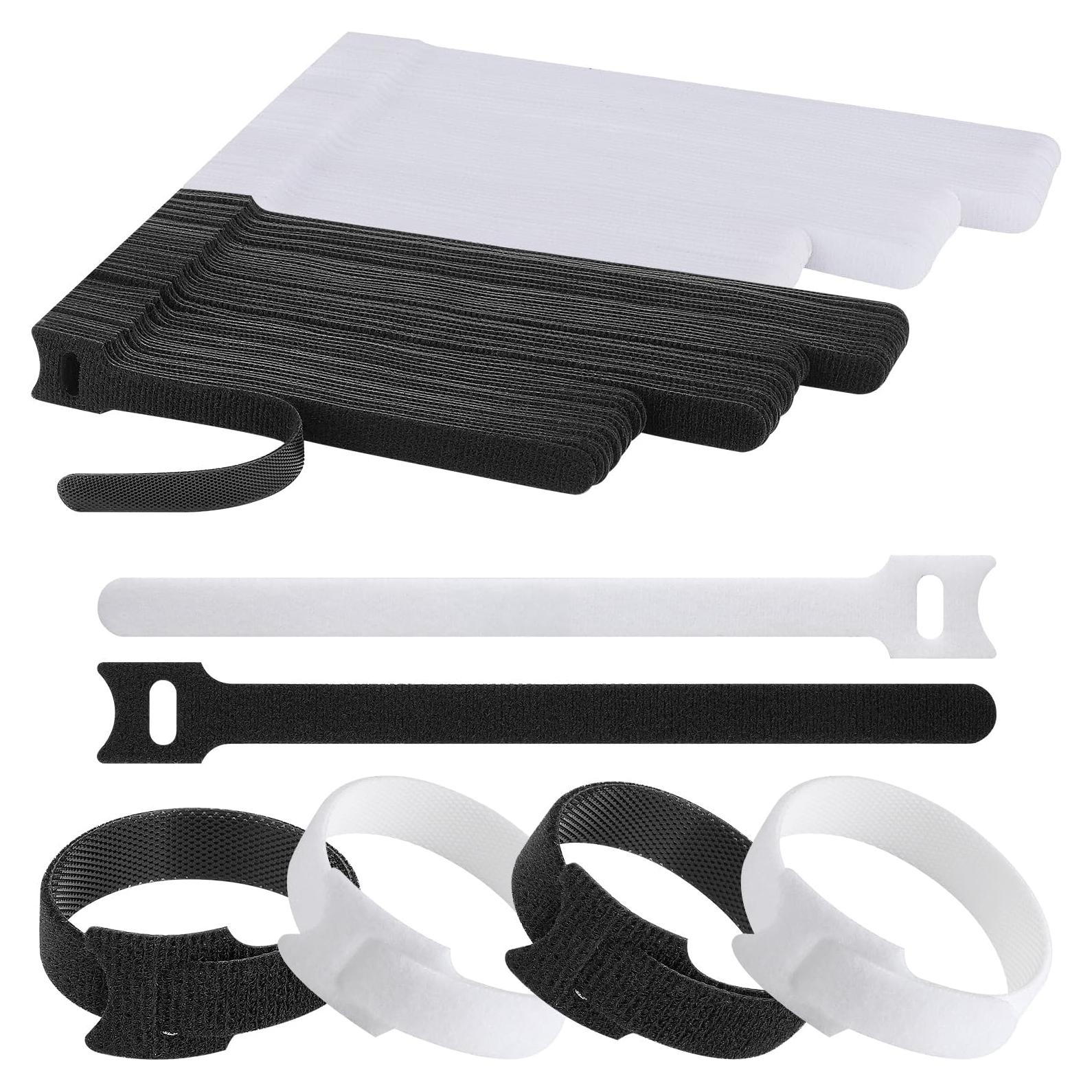 120 Bridas Reutilizables para Cables SAISN Nylon 15-20 cm