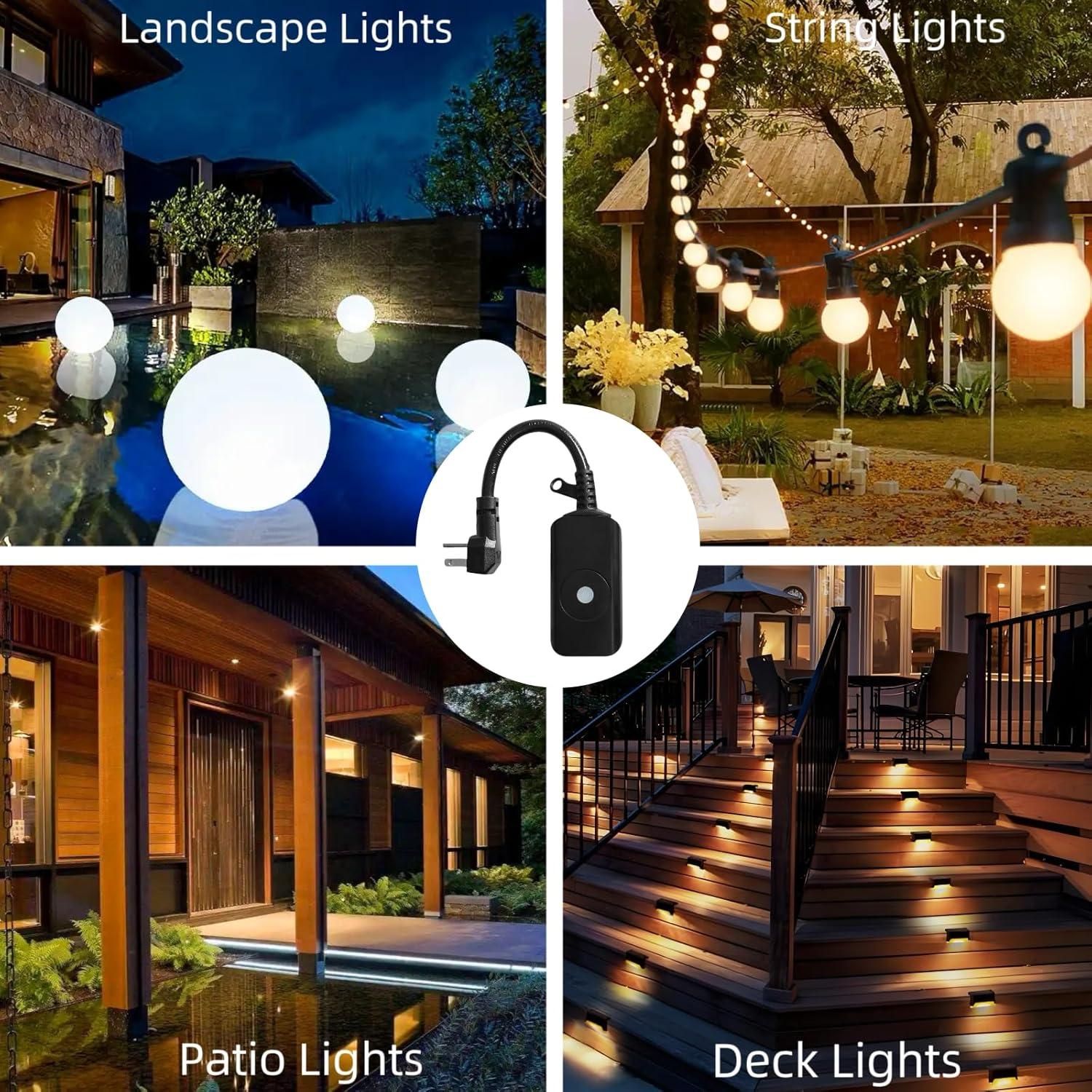 Enchufe Inteligente WiFi TAYMATIC IP44 15A Control Remoto