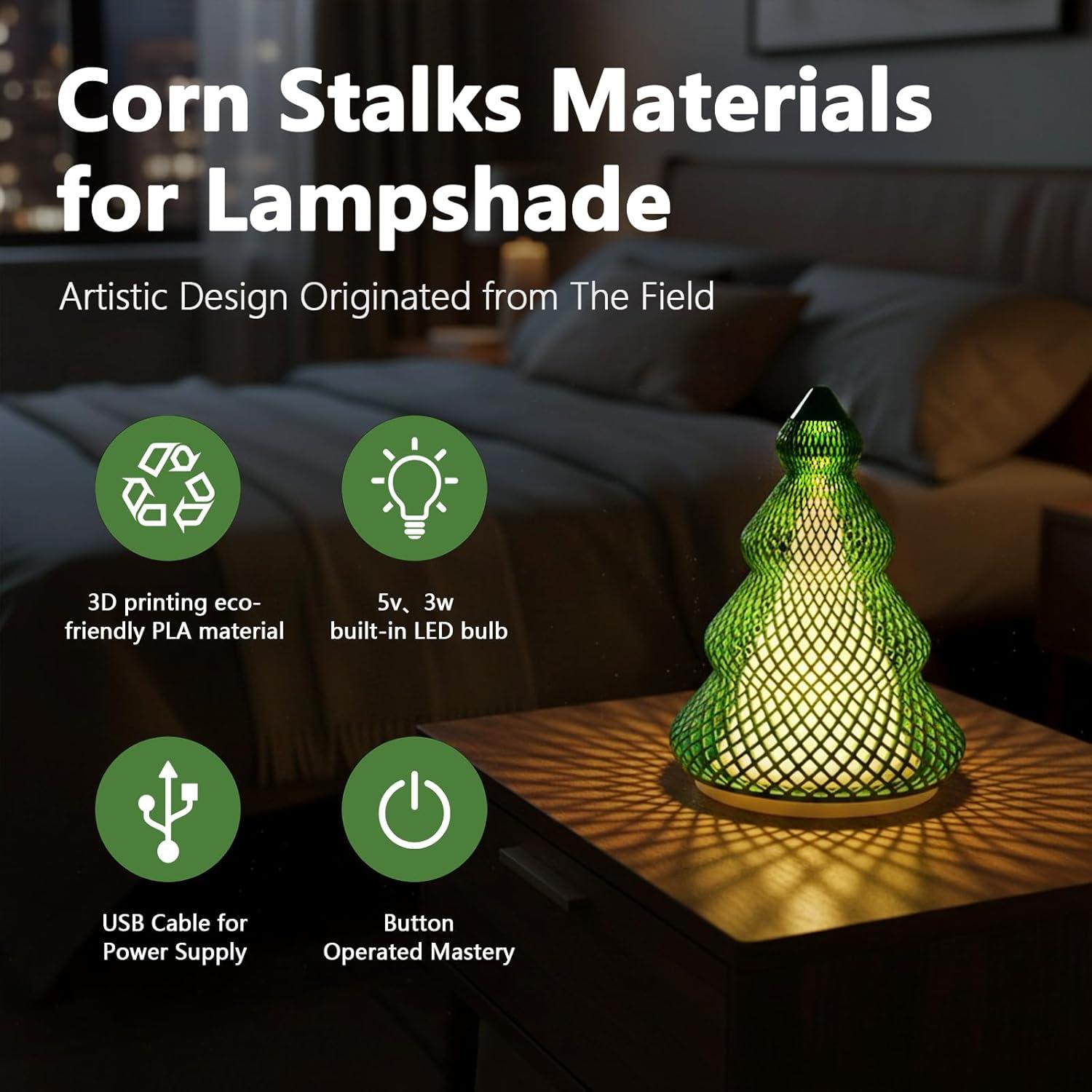 Luz Nocturna de Árbol de Navidad Veloz 3D LED 5V 3W Ecológica