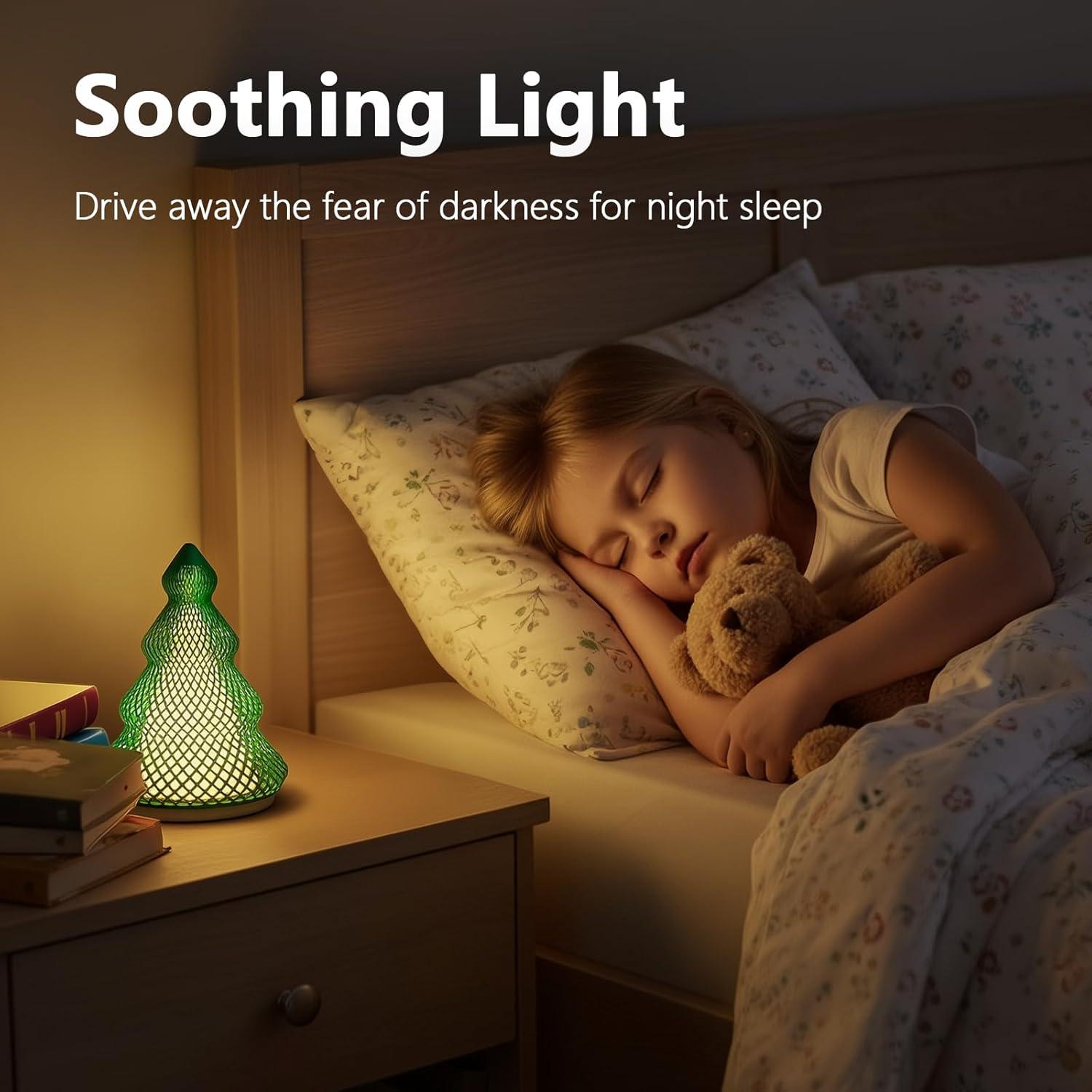 Luz Nocturna de Árbol de Navidad Veloz 3D LED 5V 3W Ecológica