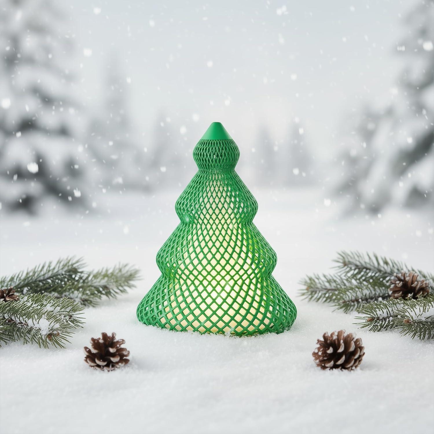 Luz Nocturna de Árbol de Navidad Veloz 3D LED 5V 3W Ecológica