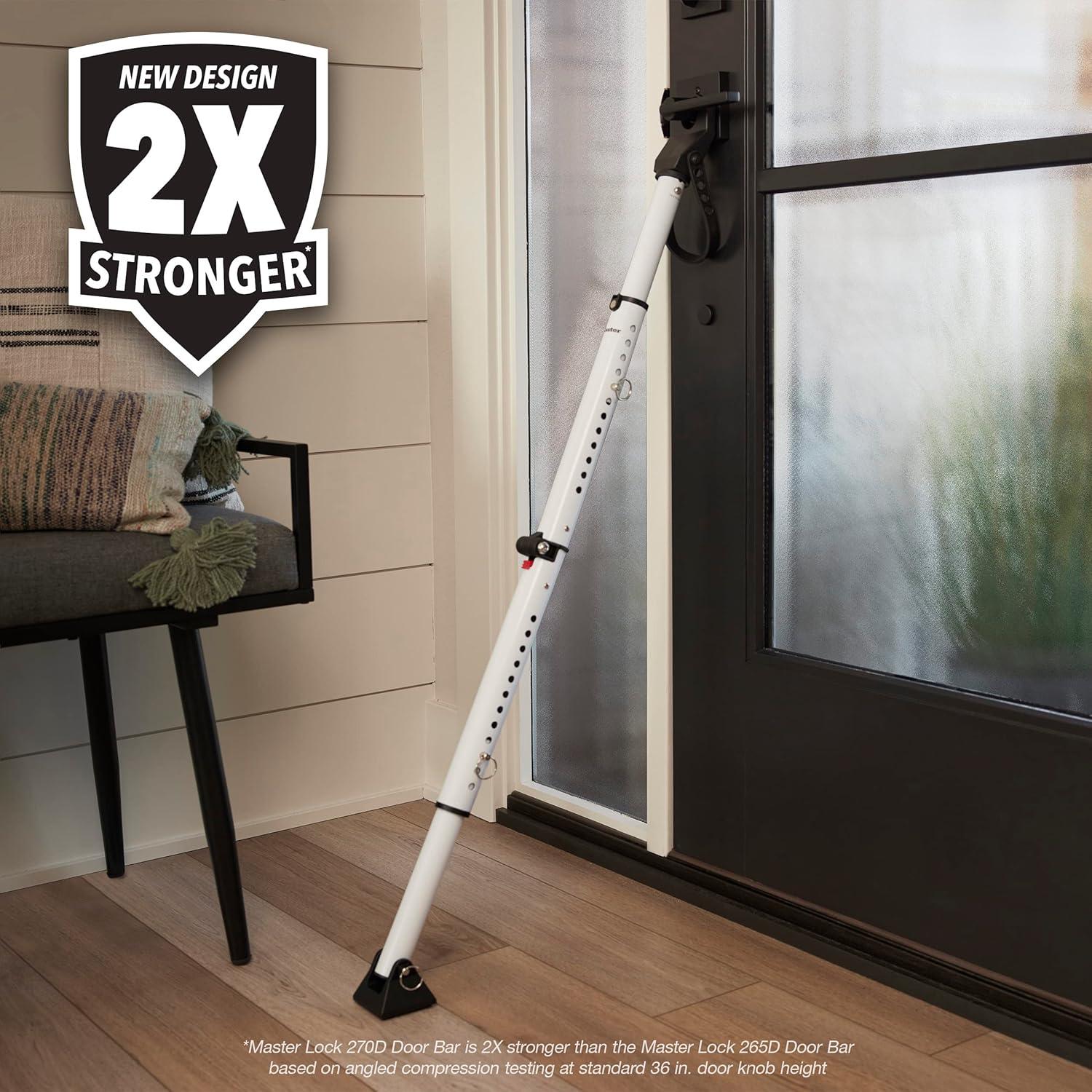 Barra de Seguridad Plegable Master Lock 270EC para Puertas