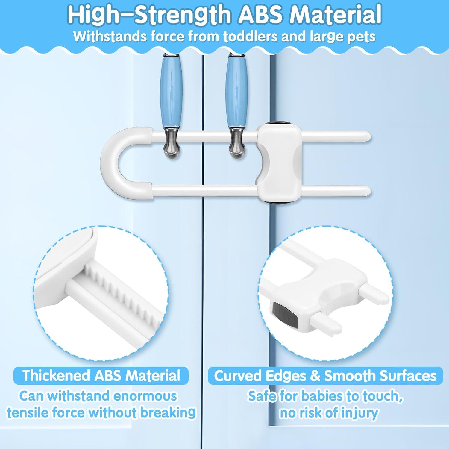 Cerraduras de Seguridad para Gabinetes Modacraft 15 Piezas