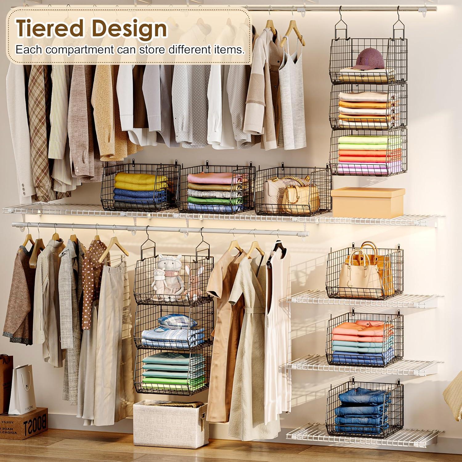 Organizador de Closet Colgante X-cosrack 5 Niveles 10.16 cm