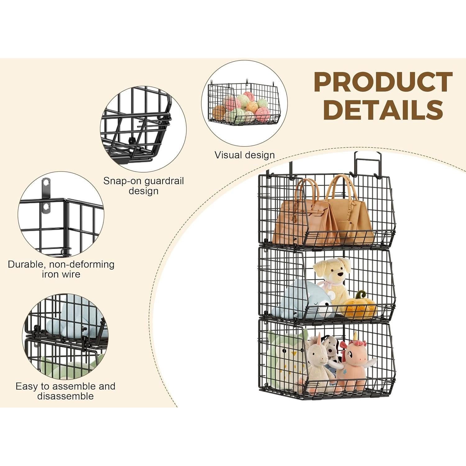 Organizador de Closet Colgante X-cosrack 5 Niveles 10.16 cm