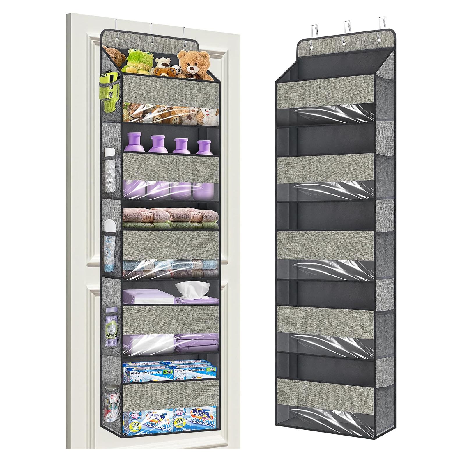 Organizador Colgante sobre la Puerta Jedqlnye 5 Estantes 20 kg Gris