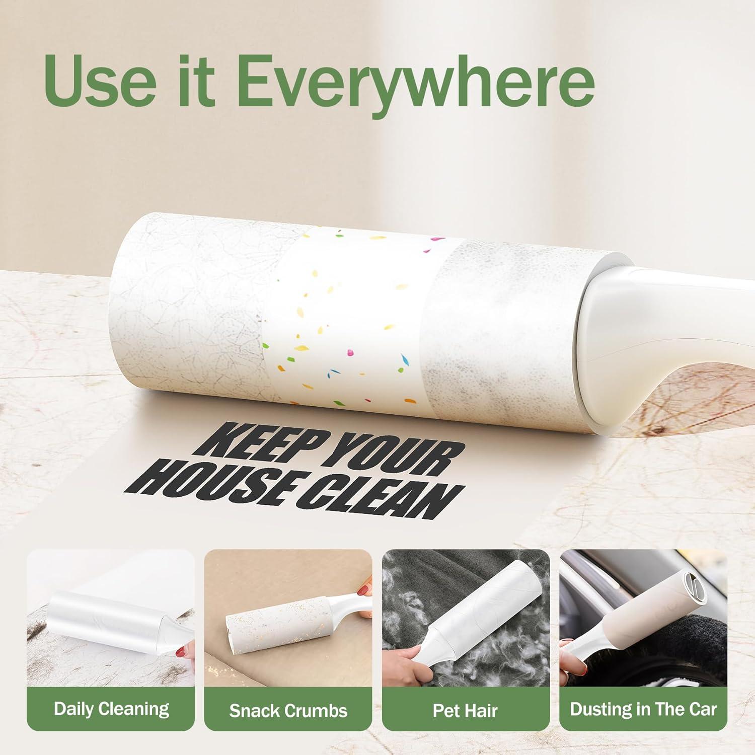 Mini Rodillo Quitapelusas Beitophome 100 Hojas Viaje